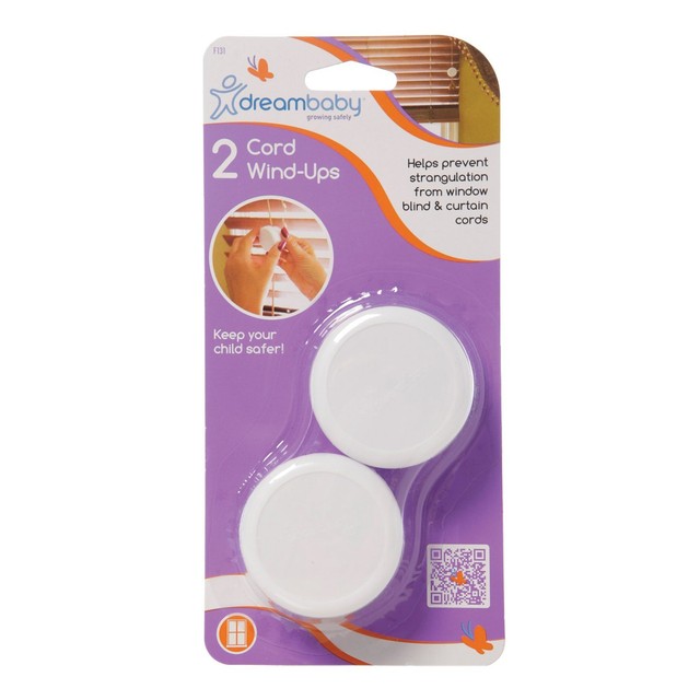 DreamBaby Window Curtain Blind Cord Wind UPS 2 PK Child STRANGULATION