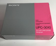 Sony UPC-3010 Color Printing Pack for 80 Prints New In Original Package