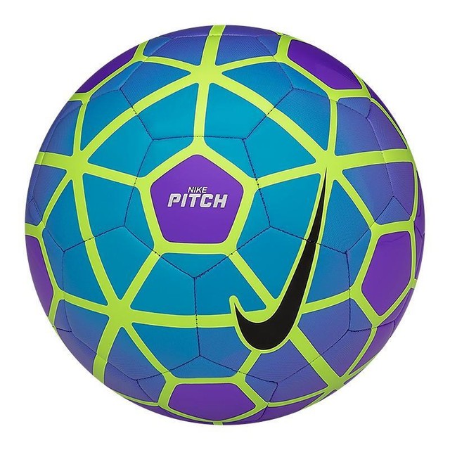 purple nike soccer ball