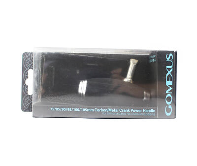 Gomexus TEV85SRBK-G Knob EVA Alu Black Silver 85mm Shimano B (5210)