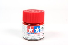 Tamiya USA Acrylic Mini XF7 Flat Red  TAM8170...