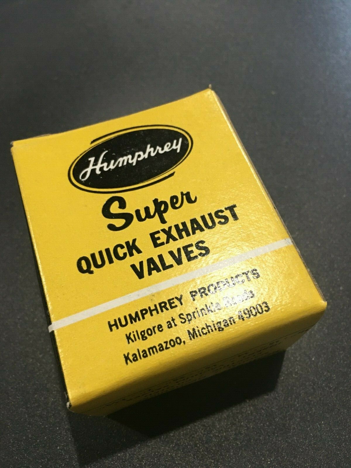 Humphrey QE1 Super Quick Exhaust Valve 1/8" x 3/8" Ports, 150psi eBay