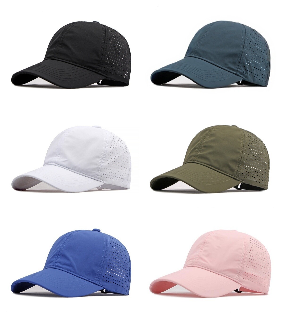 Quick-Dry Mesh Baseball Cap for Summer Outdoor Sports and Running-image