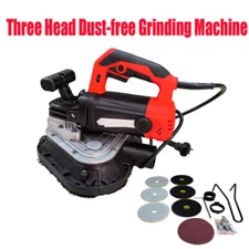 Concrete Grinder Industrial Floor Wall Polisher Edge Grinding Polishing Machine