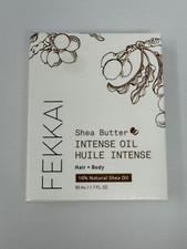 FEKKAI Shea Butter Intense Oil HUILE INTENSE Hair  Body 1.7oz - New