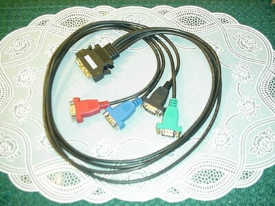 AVOCENT FanOut Cable 4 Port SCSI-DB9 Male 690347/B NEW!