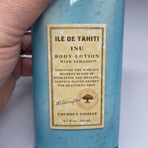 Bath & Body Works Ile De Tahiti Inu Coconut Vanille Body Lotion 6.7 oz Rare - Picture 2 of 4