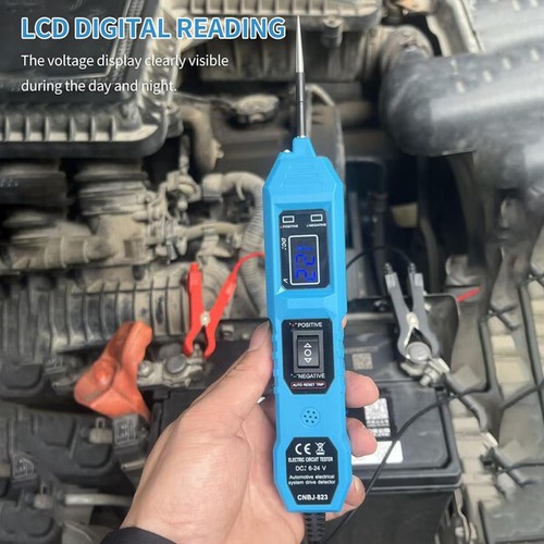 Luz de prueba de sonda probador eléctrico de circuito de alimentación automotriz digital de 3,5-36 V - Imagen 4 de 12