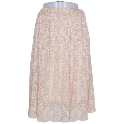 Glamorous, Rock, Größe: S, Beige, Elasthan/Polyester, Blumen, Spitze, Damen #He5