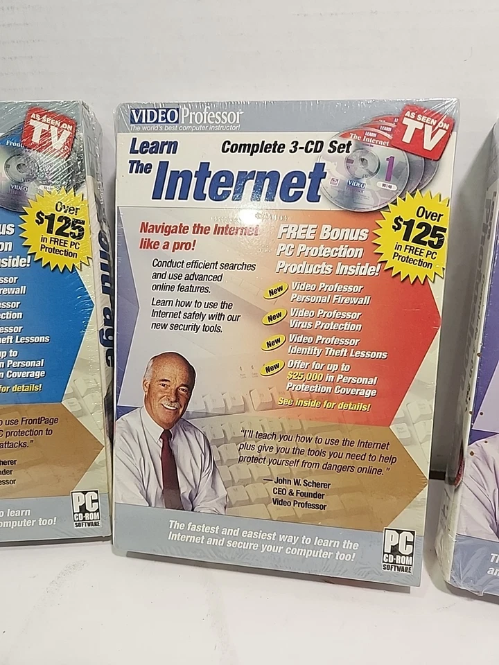 Learn Frontpage Internet Photoshop Software Video Professor 3-CD Disc Set (PC) - Image 3 of 4