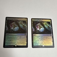 Magic: The Gathering ONE Razorverge Thicket Foil Green White Lot of 2