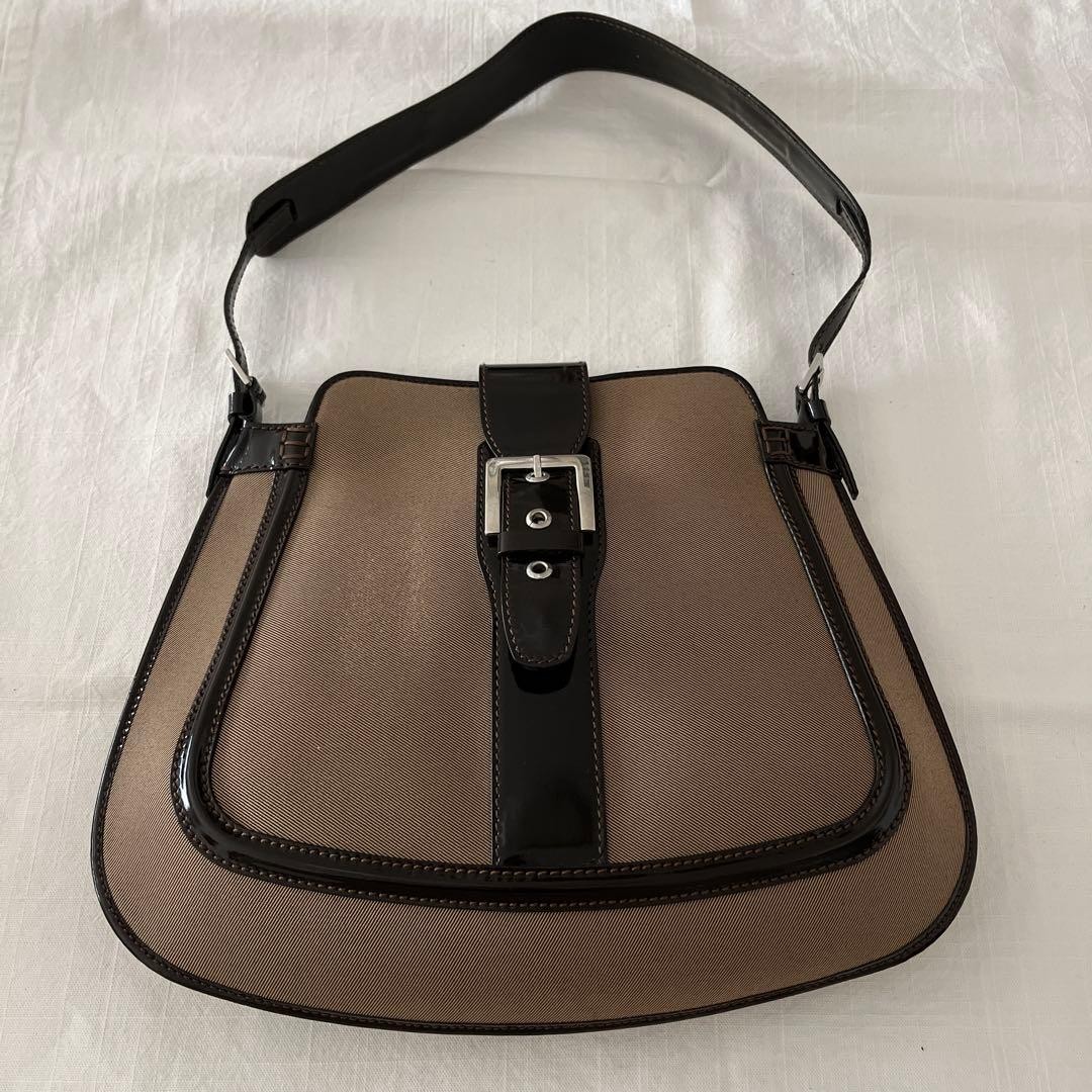 Borsa a tracolla TOD'S beige marrone autentica