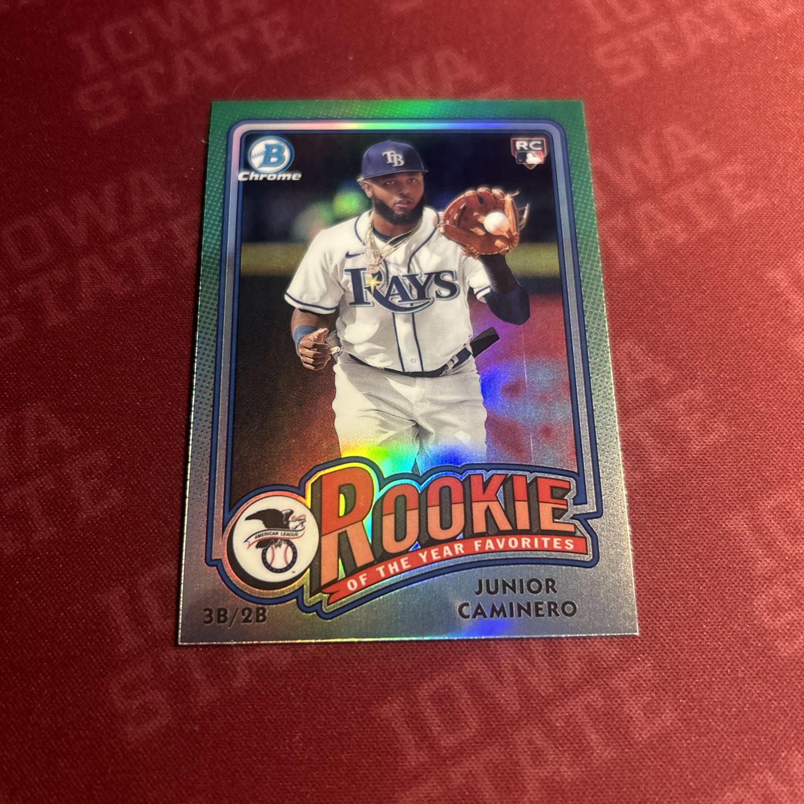 2024 Bowman - Rookie of the Year Favorites Junior Caminero #ROY-8 (RC)