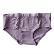 Victoria's Secret Seamless Hiphugger Panty Size S Stretch Hipster Plum NWT
