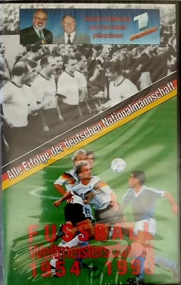 VHS: Fußball-Weltmeisterschaften 1954 - 1990, Nationalmannschaft Nicht Geprüft  - Bild 1 von 2