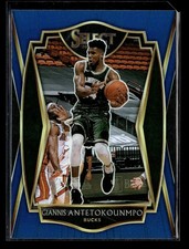 2020 PANINI SELECT BLUE PRIZM #117 GIANNIS ANTETOKOUNMPO PREMIER LEVEL BUCKS