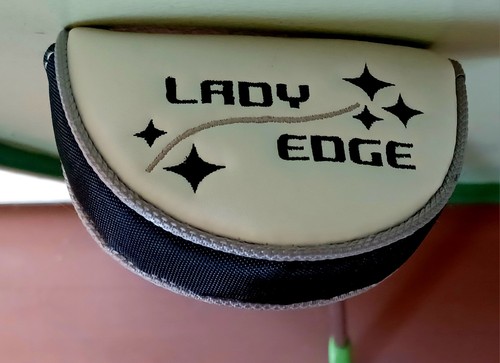 Tour Edge Lady Edge #02 Mallet Putter 33" with Head Cover Ladies Club - Picture 9 of 11