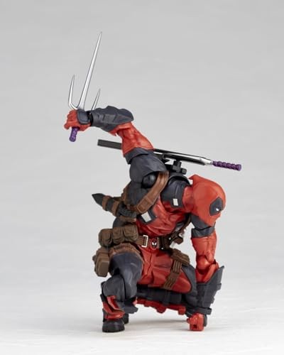 KAIYODO Revoltech Amazing Yamaguchi Deadpool Ver.2.5 Action Figure - 第 5/9 張圖片