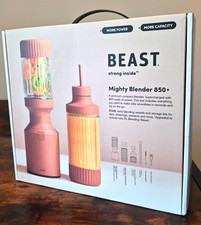 BEAST Mighty Blender 850+ Terra 850W BPA-Free Dishwasher Safe w/ Straw Set