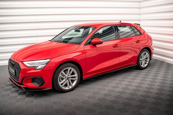 Maxton Design Seitenschweller Ansatz (Paar) Passend FüR Audi A3 8Y Schwarz Hochg-image