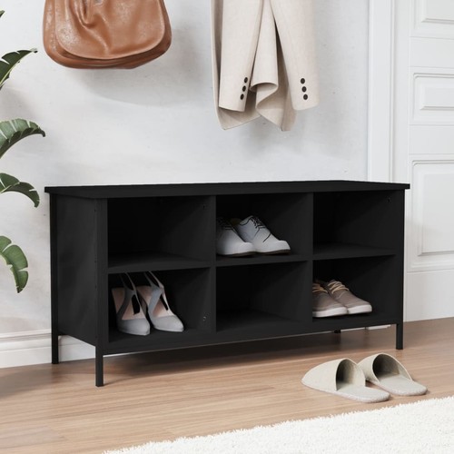 VALDOMO-VALWAY - Scarpiera Anta Unica Vetro - Linea Cristal Nero