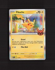 Pikachu 062/193 Paldea Evolved Holo rara carta Pokemon timbrata quasi nuova