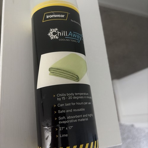 Iron Wear Cool Away Towel Yellow