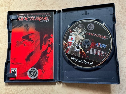 Shin Megami Tensei: Nocturne (Sony PlayStation 2, 2004) PS2 CIB W/ Registration - Picture 7 of 8
