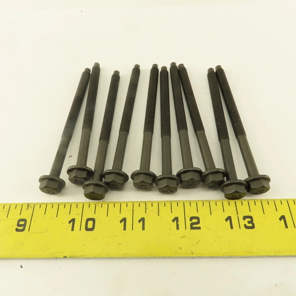 Navistar 1854024C1 M6 x 85 mm Perro Punta Cabeza Hexagonal Brida Perno Gr. Lote de 10,9 Foto 2 de 4