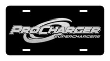Laser Engraved Procharger License Plate Laser Engraved Procharger License Plate