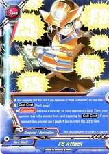 Buddyfight TCG card X-BT03A-UB02/0059EN C F5 Attack LVL Up! Heroes & Adventurers