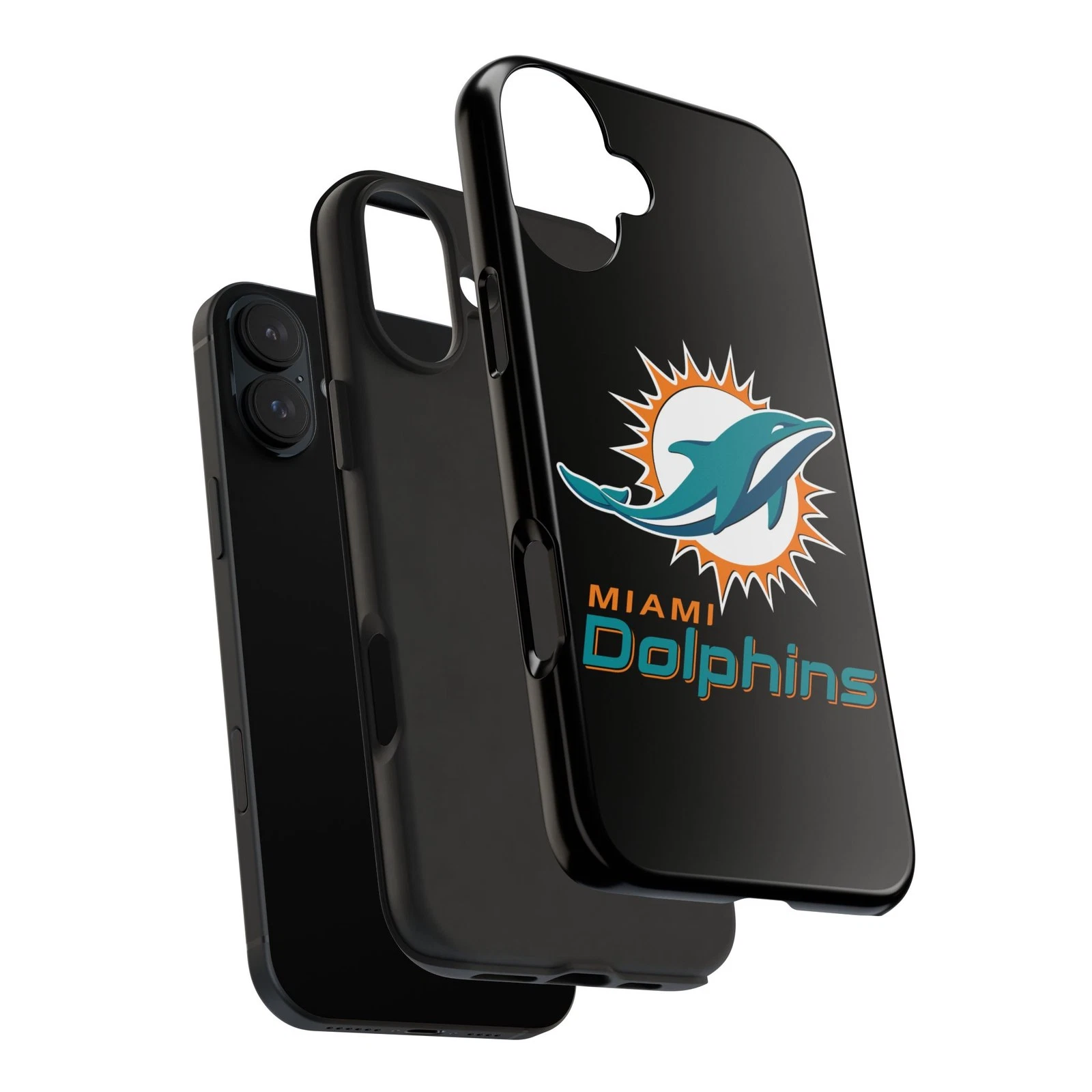 Miami Dolphins Tough Phone Case for iPhone