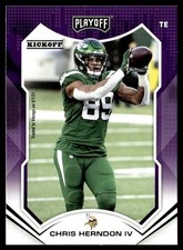 2021 Panini Playoff Kickoff Chris Herndon IV Minnesota Vikings #21