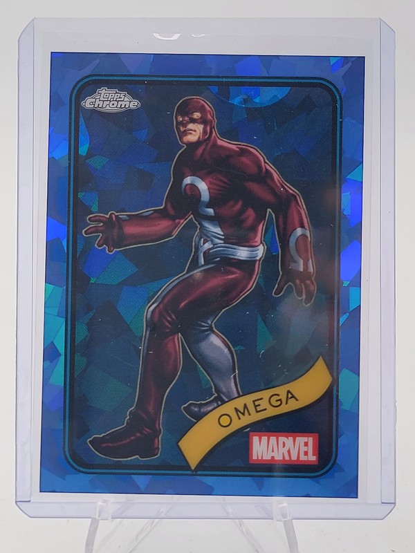 OMEGA 2025 TOPPS CHROME SAPPHIRE MARVEL #196 Q2091