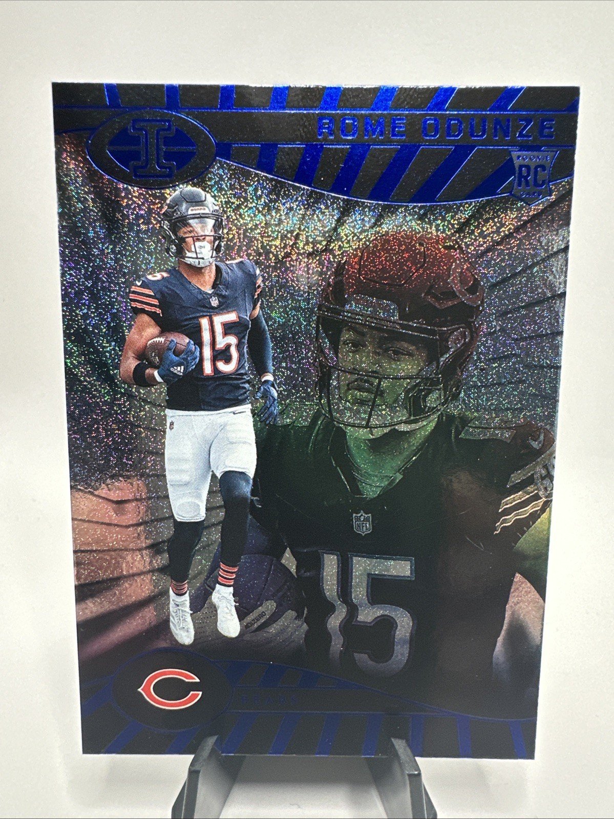 2024 Panini Illusions - Rome Odunze #14 Trophy Collection Dots (RC)