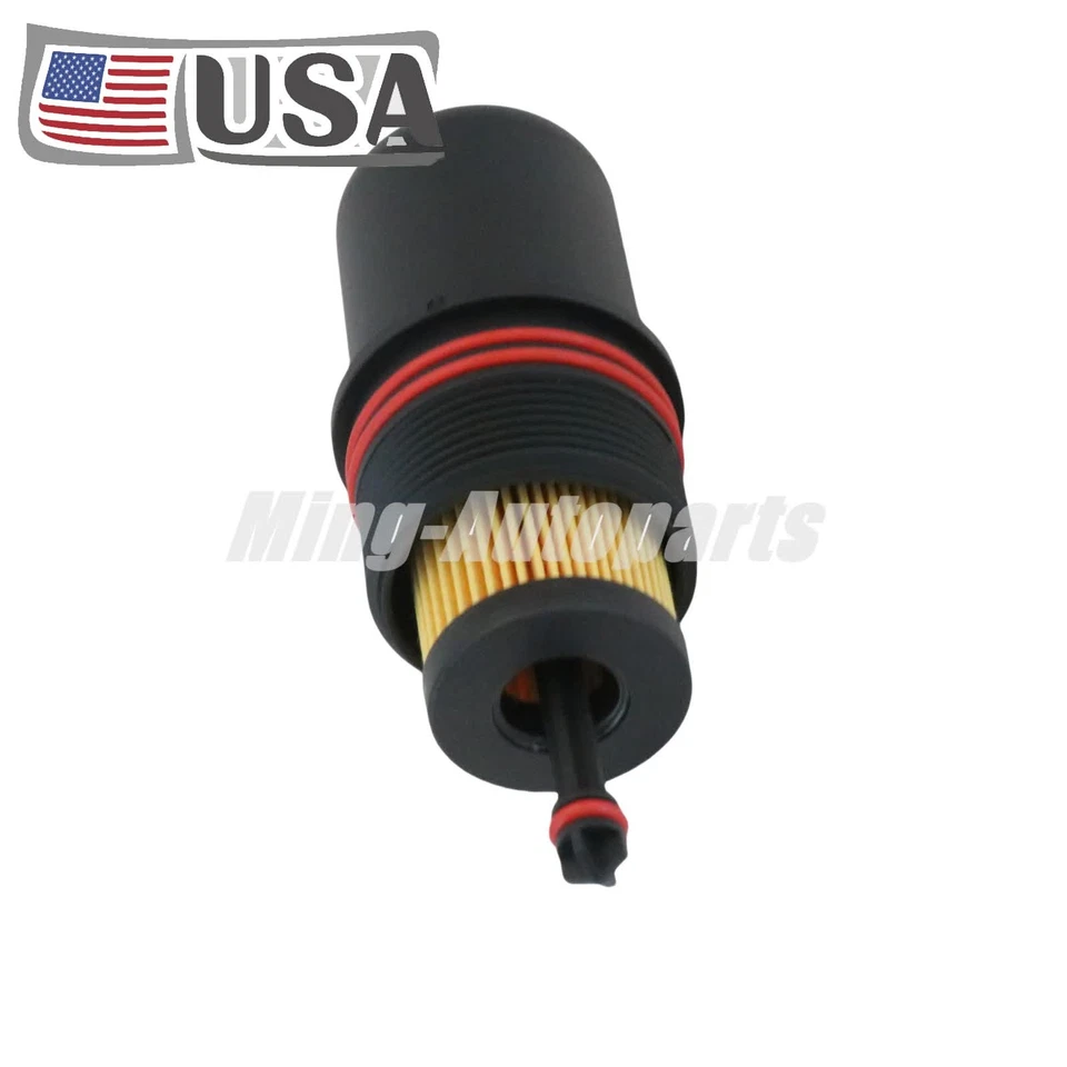 Tapa de filtro de aceite tapa cubierta y filtro de aceite para Lincoln Nautilus 19-20 MKX 19-18 2,7 L Foto 2 de 4