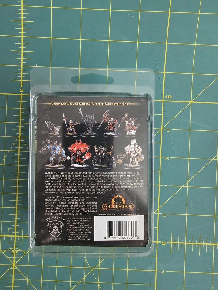 Warmachine PIP32033 The Testament of Menoth Epic Protectorate Warcaster Wizard - Image 2 of 2