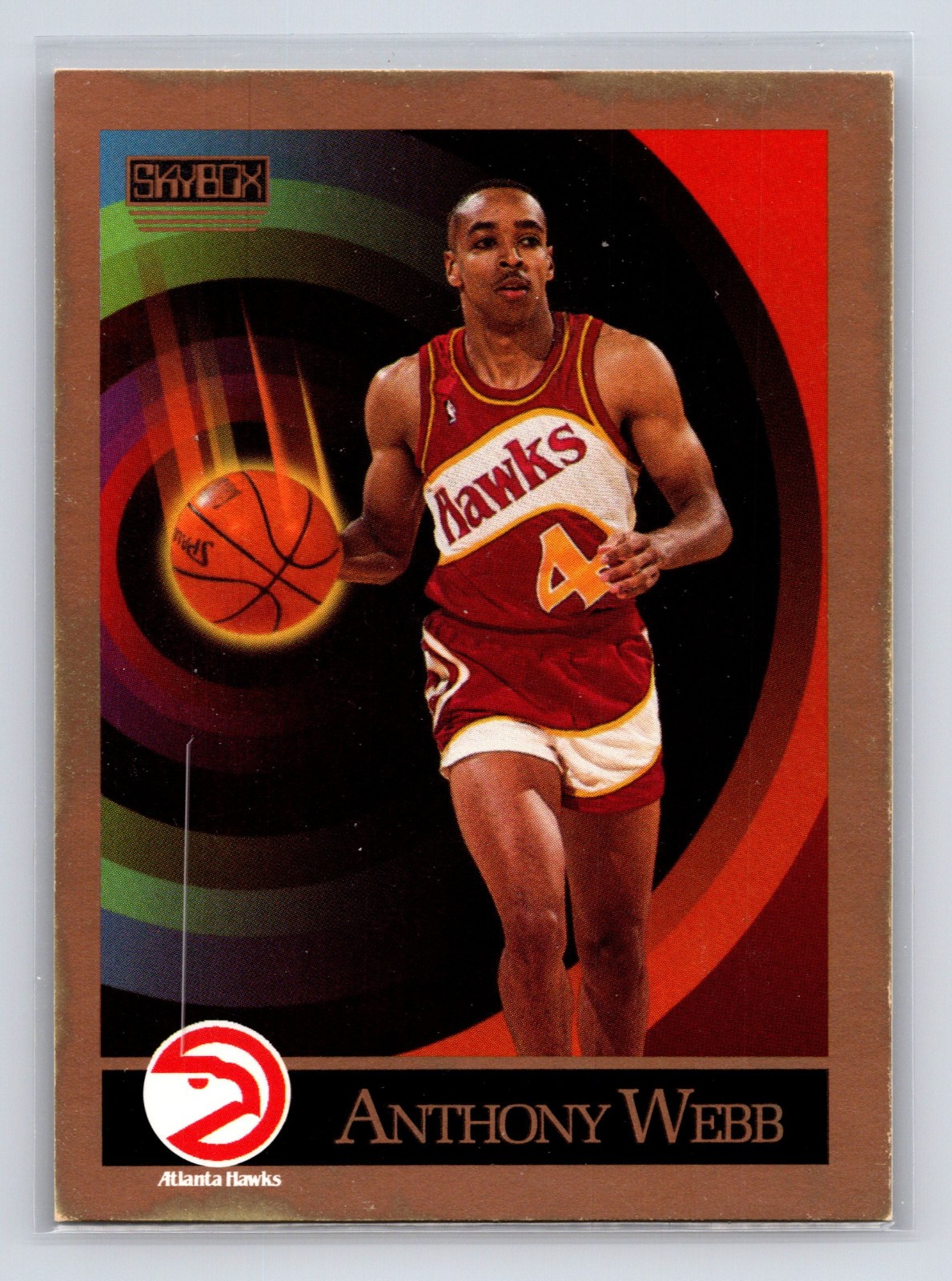 1990-91 SkyBox #10 Anthony Webb