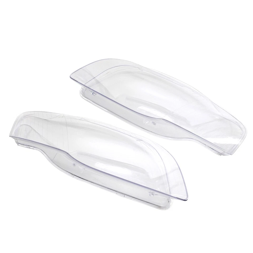 Par de cubiertas de lente de faro transparente carcasa de faro para Audi A4 B7 S4 2005-2008 Foto 4 de 4