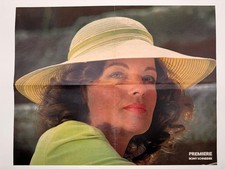 Poster Romy Schneider Marlon Brando Affiche magazine Première 1978/79. Format A3