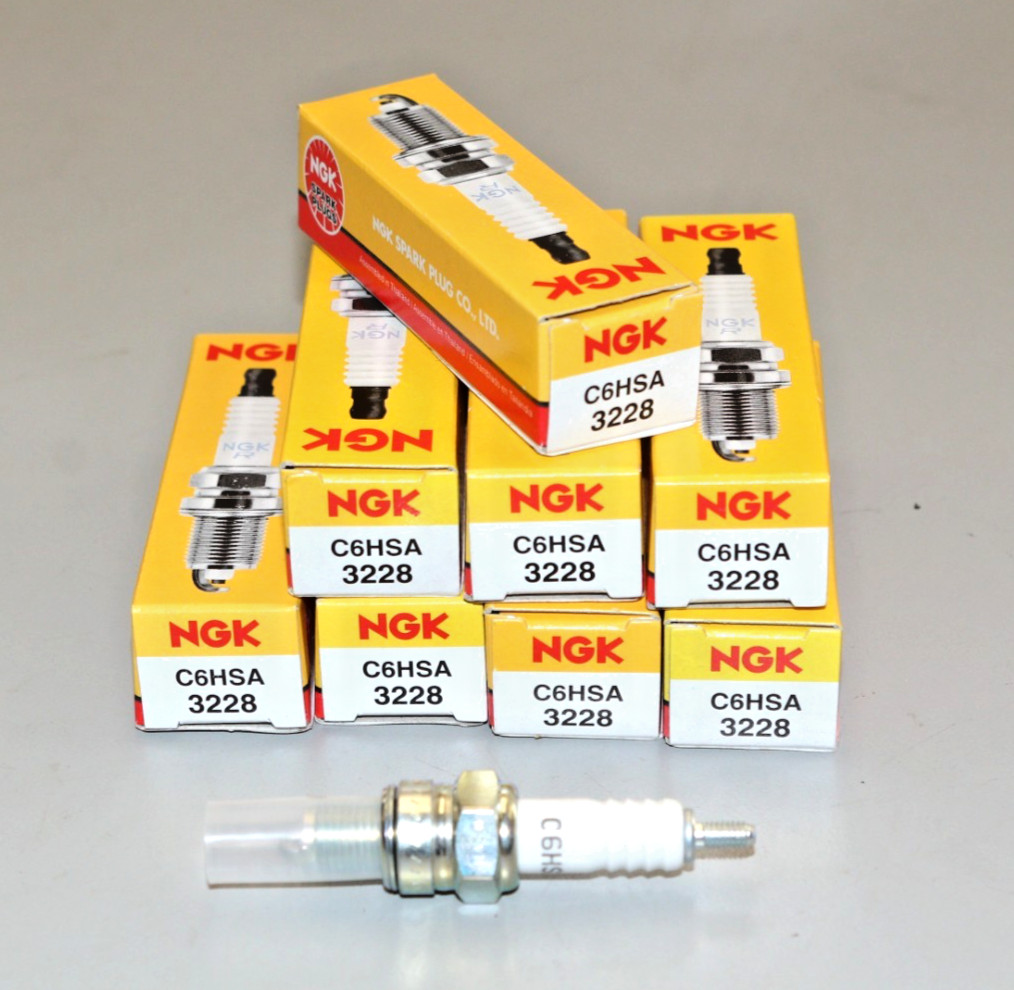 NEW NGK C6HSA Spark Plugs Lot of 8