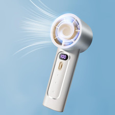 Portable Handheld Fan, Speed 1-100 Adjustable Turbo Mini Portable Fan, 4000Mah