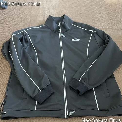 CPG FLAGSTUFF Men's Black XL Jersey Track Jacket Sports Casual Good Condition Ja - product listing photo