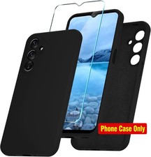 Black Silicone Shockproof Case for Samsung Galaxy A16 5G - YENAPOON Cover