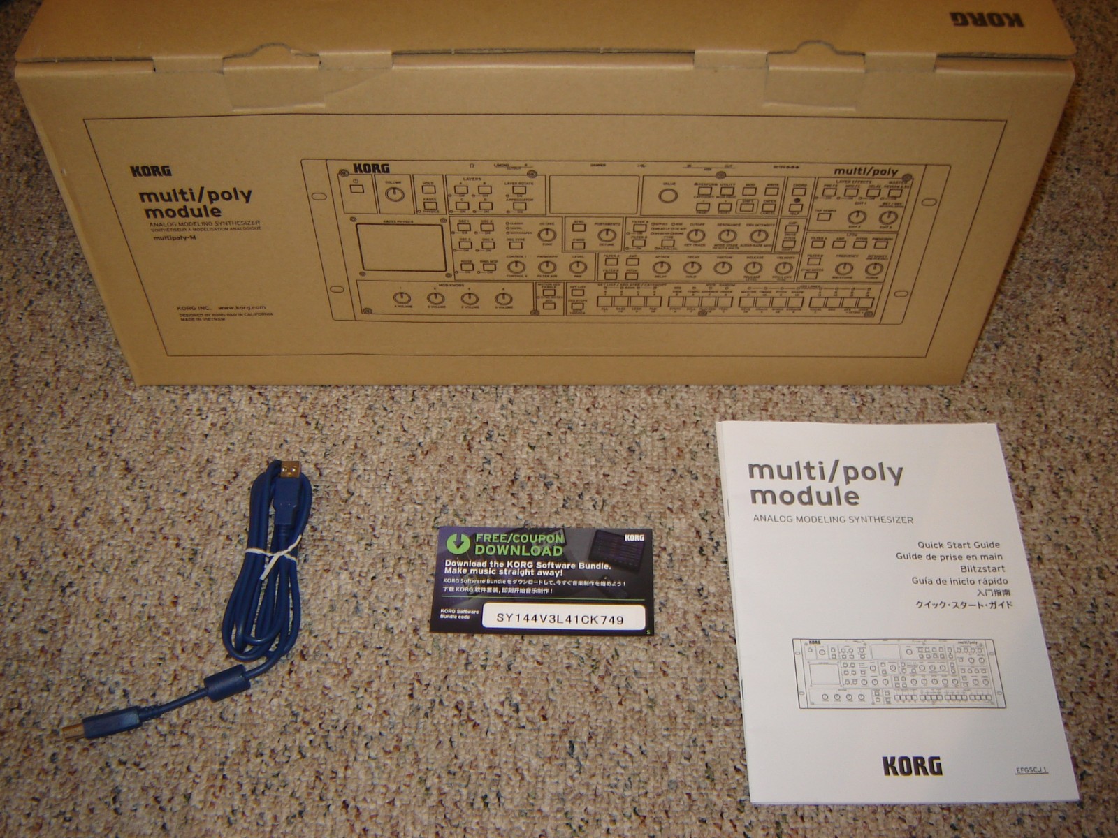 Korg MultiPoly-M Synthesizer Module