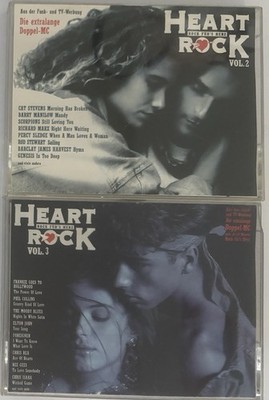 4xMC Heart Rock Vol. 2 & 3 - Rock Fürs Herz - Original Tape Musikkassetten 1990