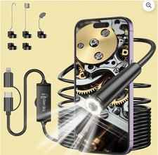 5M iPhone, iOS Borescope Endoscope Inspection Camera AN112 Waterproof