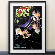 Demon Slayer: Kimetsu no Yaiba Volume 13 Cover Art Print – 11x17" Anime Poster