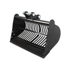 600mm Attachment Screening Skeleton Bucket Fits For Mini Excavators Digger