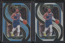 2024-25 Panini Select LOT x2 JALEN BRUNSON #151 Light Blue /299 White /149 JMP10
